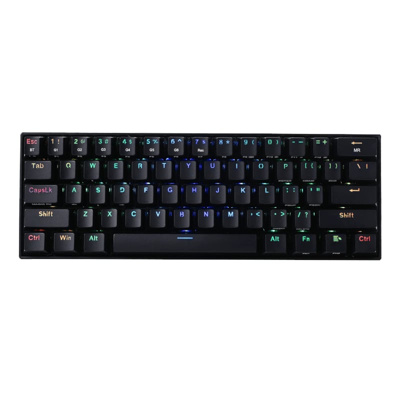 Redragon Draconic Pro Black Mechanical 61 Key Bluetooth Gaming Keyboard