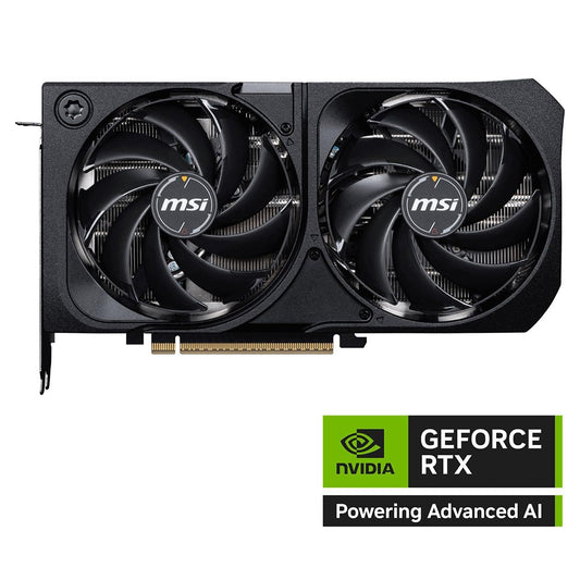 The card installed in a PC, showing its substantial dual-slot cooler.