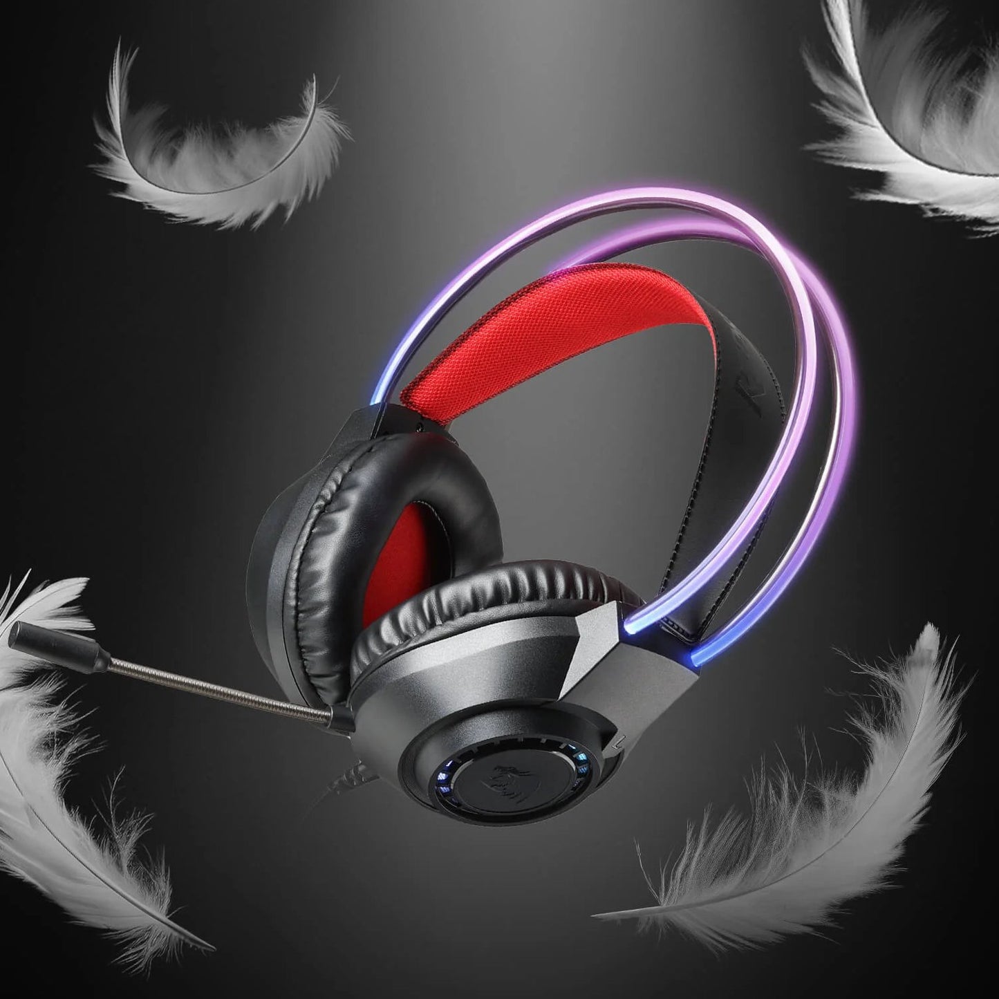 Redragon SCREAM RGB Gaming Headset - Black