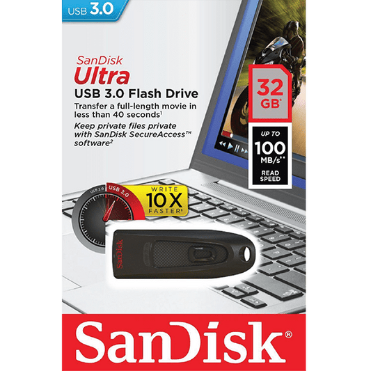 Sandisk Ultra USB 3.0 Flash Drive 32GB