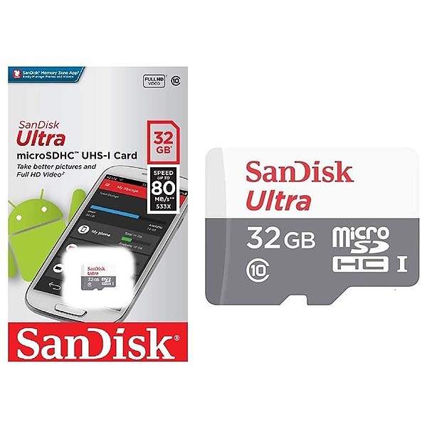 Sandisk Ultra MicroSDHC 32gb 100mb/S