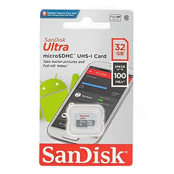 Sandisk Ultra MicroSDHC 32gb 100mb/S