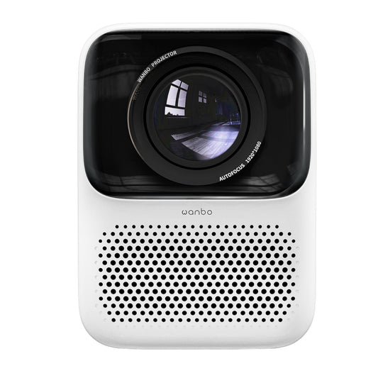 WANBO T2 MAX 1080P 450ANSI Android 9.0 Smart Projector - White