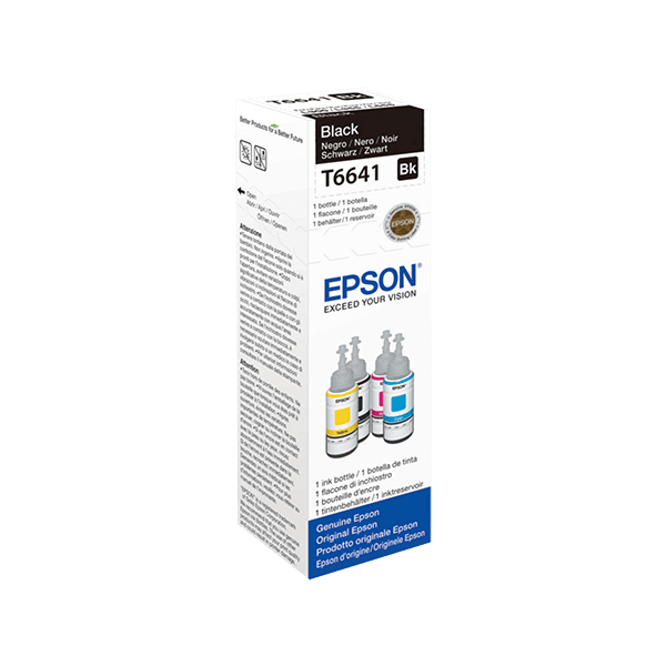 Epson T6641 Black Ink Bottle