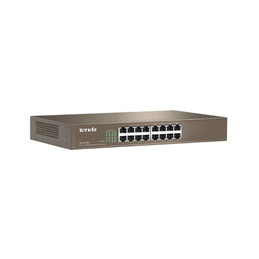 The switch mounted under a desk or on an office wall.