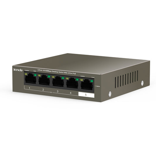 The switch wall-mounted next to a wireless access point or camera.