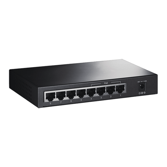TP-LINK 8Port (4Poe Ports) Desktop PC Switch