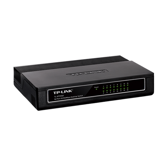 TP-Link 16 Port 10/100MBPS Switch