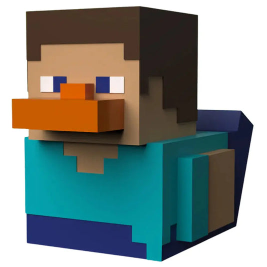 TUBBZ Mini Minecraft Steve Vinyl Duck Collectible Figure – Official Licensed Toy