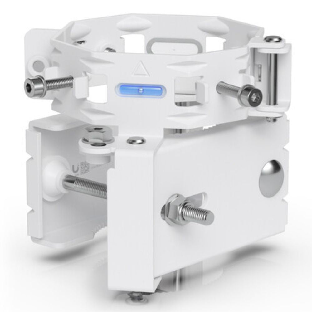 Wall-mounted Wave AP Micro using Ubiquiti mounting bracket