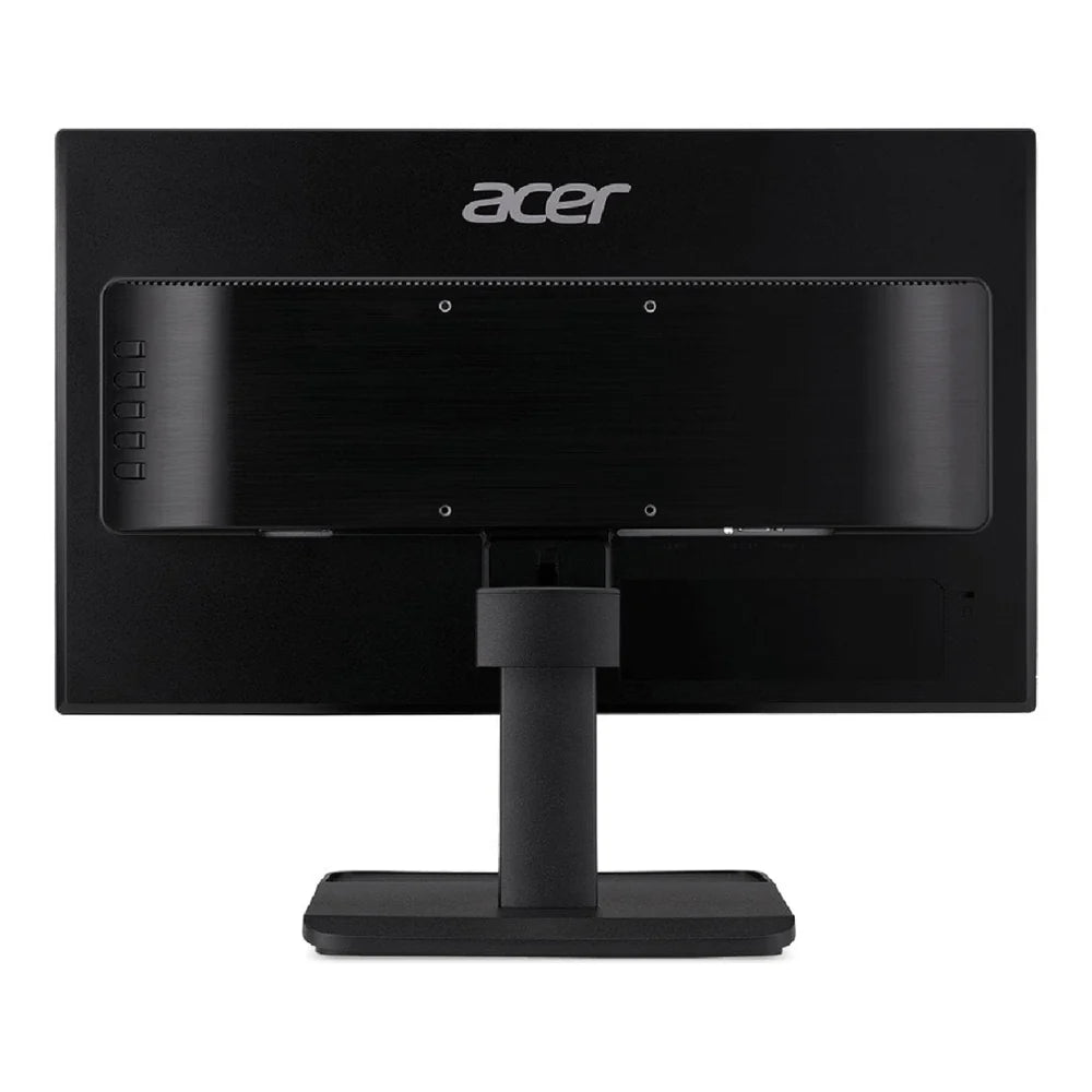 Rear view of the Acer M27V17Q 27" WQHD IPS Monitor showing the screen control buttons and vesa mounting
