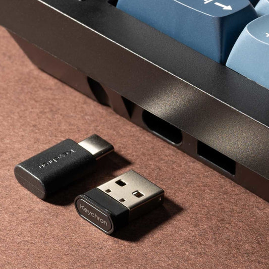 Keychron V2 Max 65% RGB Mechanical Keyboard - Gateron Jupiter Brown