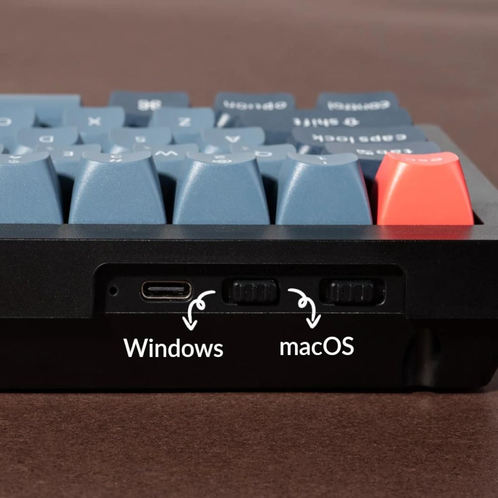Keychron V2 Max 65% RGB Mechanical Keyboard – Gateron Jupiter Brown