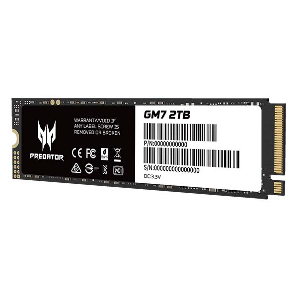 PREDATOR 2TB M.2 PCI-E 4.0 SSD