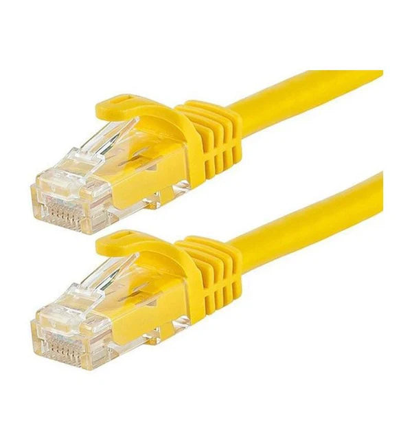 Microworld CAT6 Ethernet Cable - Yellow