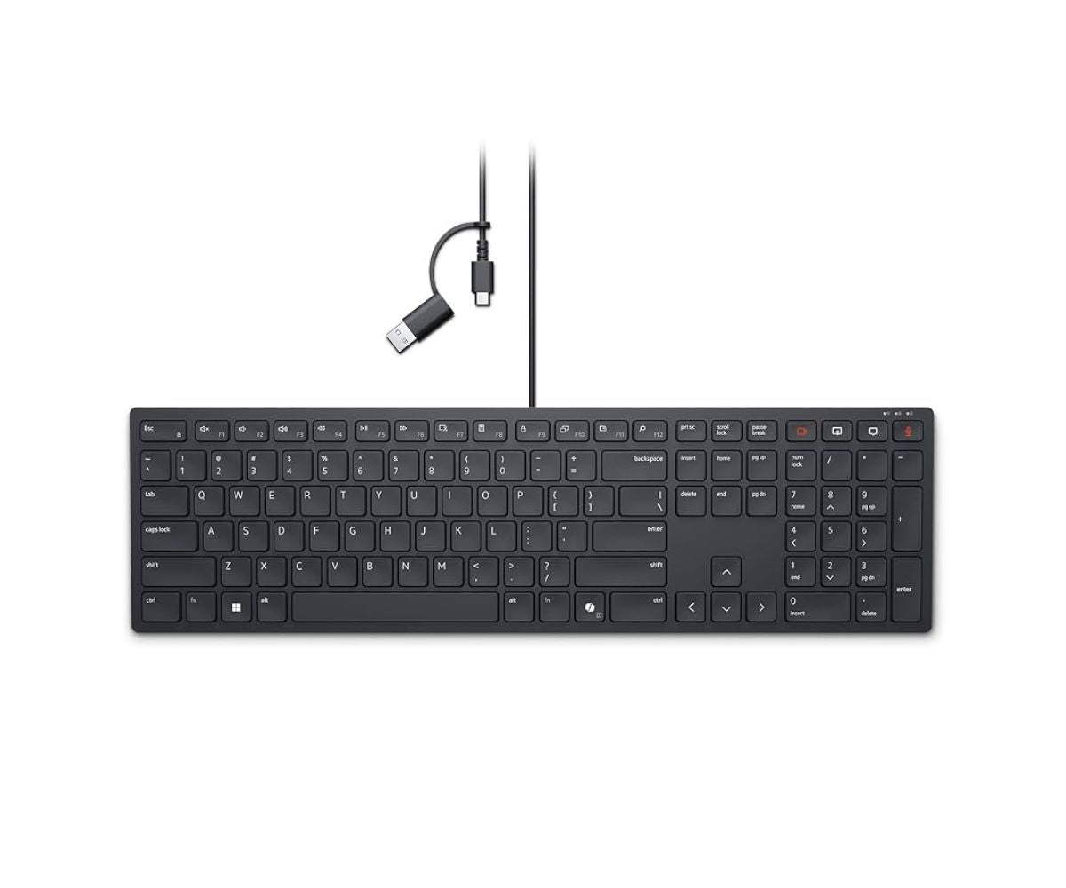 Dell Wired Collaboration Keyboard KB525C US International (QWERTY)