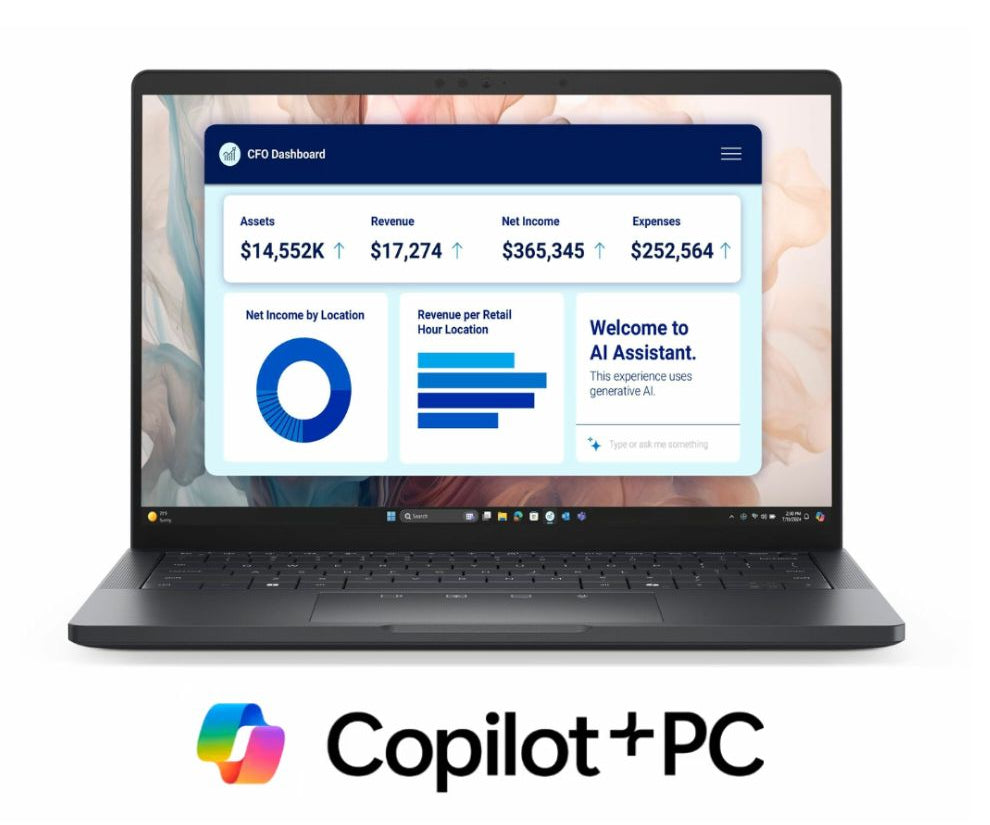 Dell Pro 14 Premium 14-inch Core Ultra 7 266V 16GB RAM 512GB SSD Win 11 Pro AI Laptop