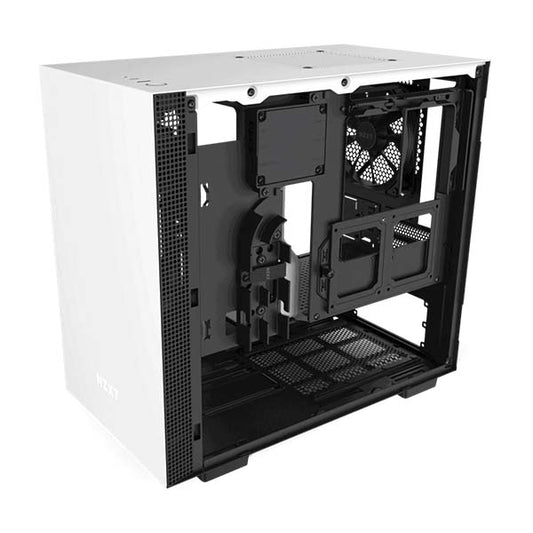 H210 WHITE/BLACK MINI-ITX CASE WITH TEMP