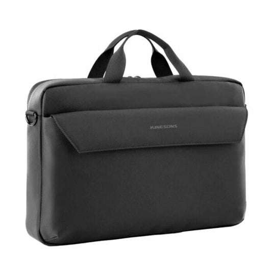 Kingsons Intent Series 15.6-inch Notebook Shoulder Bag Black