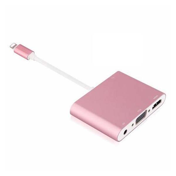 LIGHTNING TO VGA and HDMI and AUDIO