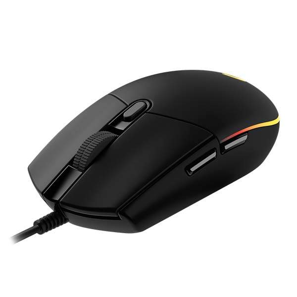 Logitech Gaming G102 LightSync Mouse 200DPI to 6000DPI adjustable optical sensor;black