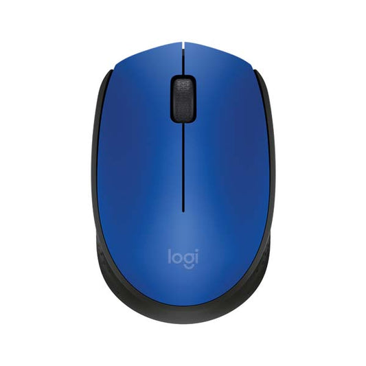 910-004640 - LOGI M171 910-004640  Wireless mouse  (BLUE Nano USB receiver 3 buttons optical .