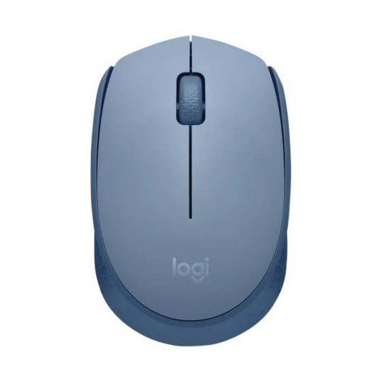 910-006866 - LOGI M171 Wireless mouse  (Blue/Grey) Nano USB receiver 3 buttons optical .