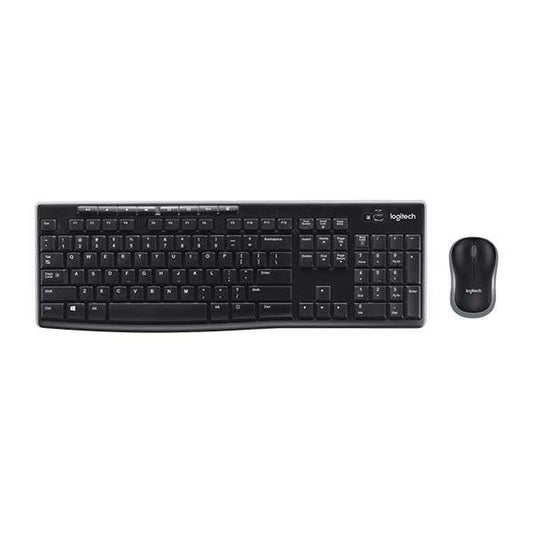 920-004509 - LOGI MK270 Wireless Keyboard and Mouse Combo Nano USB receiver Full size spill resistant