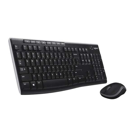 920-004509 - LOGI MK270 Wireless Keyboard and Mouse Combo Nano USB receiver Full size spill resistant