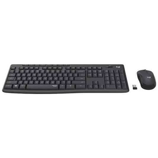 920-009800 - LOGI MK295 Wireless keyboard  and mouse Combo Desktop Silent GRAPHITE