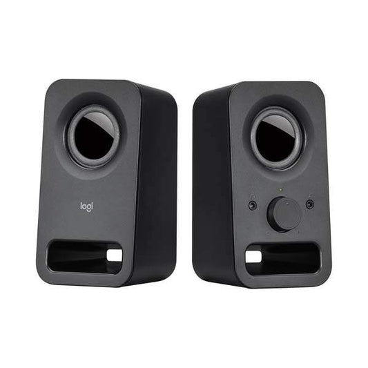 980-000814 - Logitech Desktop Speakers Z150 Multimedia mini Speakers Midnight Black 1 speaker 6 watts audio device with 3.5mm