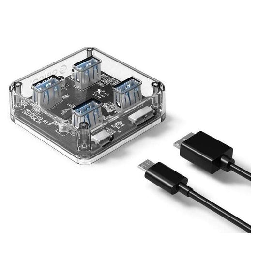 Orico 4 Port USB 3.0 Transparent Hub