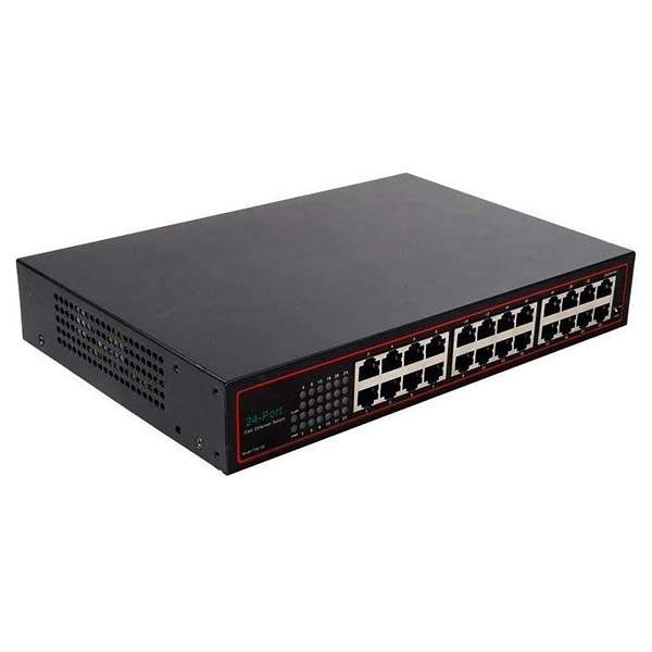 24-PORT 10/100 IRON ETHERNET