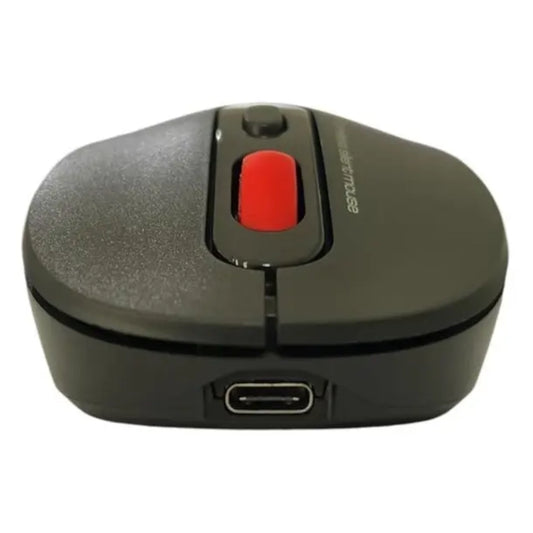 Mikuso MOW-W115 Wireless Mouse Bluetooth + 2.4GHz – Rechargeable USB-C, 1600 DPI