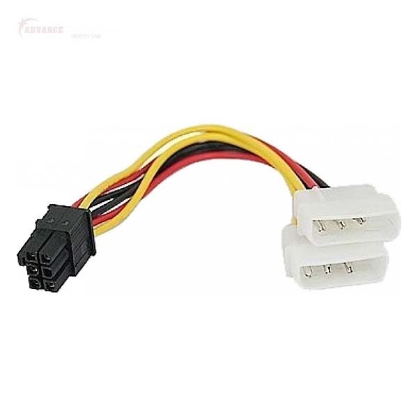 MOLEX 6 PIN CONVERTER FOR GRAPHICS CARD