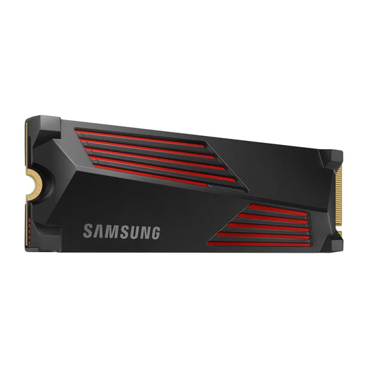 SAMSUNG MZ-V9P4T0CW 990 PRO 4 TB NVMe SSD W/Heatsink - Read Speed up to 7450 MB/s; Write Speed to up 6900 MB/s; Random Read up t