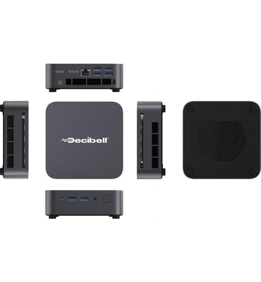 Decibell N3ES Mini PC – Model N3ES-R7-7735HS-16/512-PRO | Ryzen 7 7735HS, 16GB RAM, 512GB SSD, Windows 11 Pro