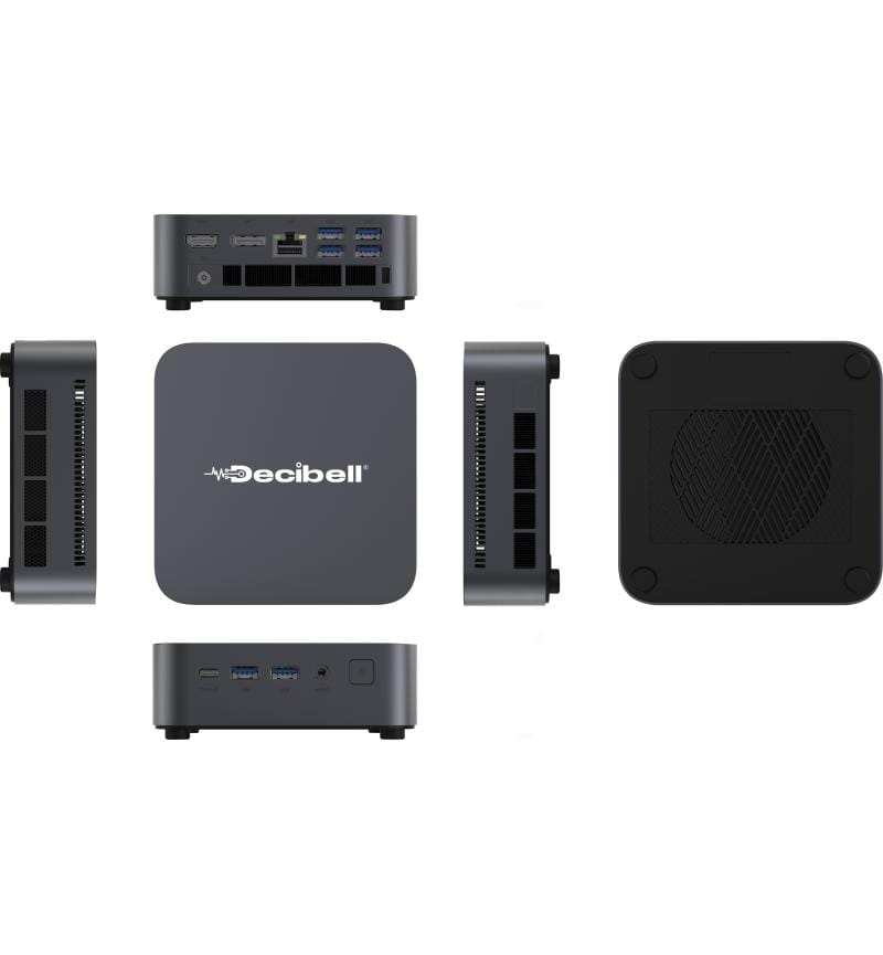 Decibell Mini PC – i7-12450H | 16GB | 512GB | Win 11 Pro