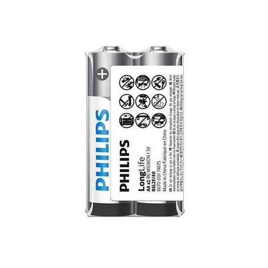 Philips Long Life 120 x AA 2 Battery Pack - Community Pack