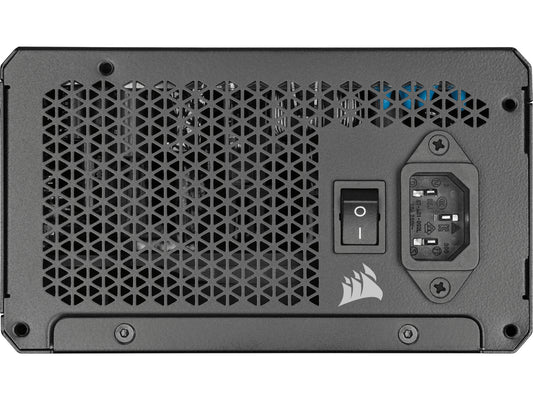 Corsair RM1200x Shift  —1200 Watt 80 PLUS Gold;10yr Warranty. ATX (1); EPS (2);PCI-E (4);12VHPWR (1);PATA (8);SATA (12)