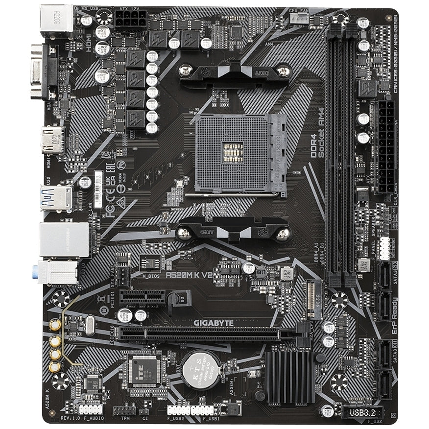 Gigabyte AMD A520 Ultra Durable Motherboard