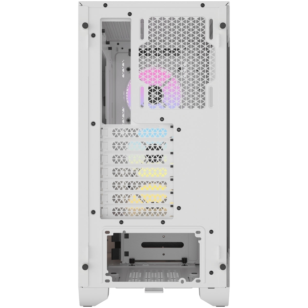 3000D RGB AIRFLOW White Mid-Tower PC Case; 2x 3.5'' |  2x 2.5'' Drive Bays; Up to 360mm Radiator compatible; 3x 120mm fan incl
