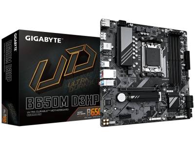 GIGABYTE AMD B650 Chipset for AMD AM5; 4x Dual DDR5; 2x M2; 1x HDMI 2x DP