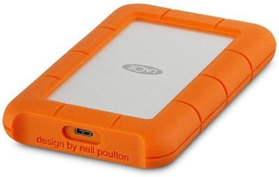 Seagate LaCie 2TB Rugged Mini USB-C; USB3.0; Drop; Crush and Rain Resistant