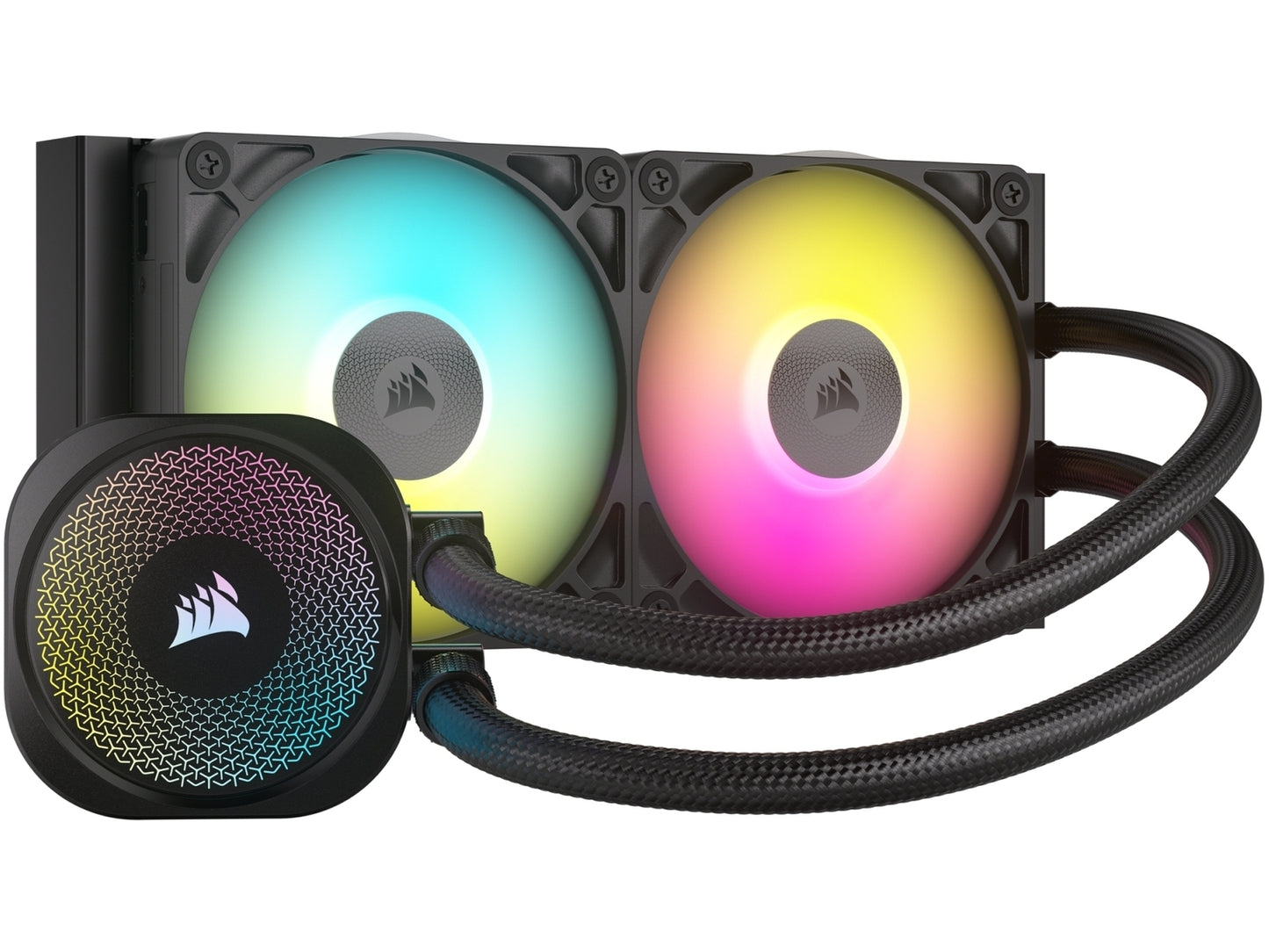 Corsair iCUE LINK TITAN 240 RX RGB Liquid CPU Cooler – RX120 RGB Fans – Fits Intel® LGA 1851/1700; AMD® AM5/AM4.
