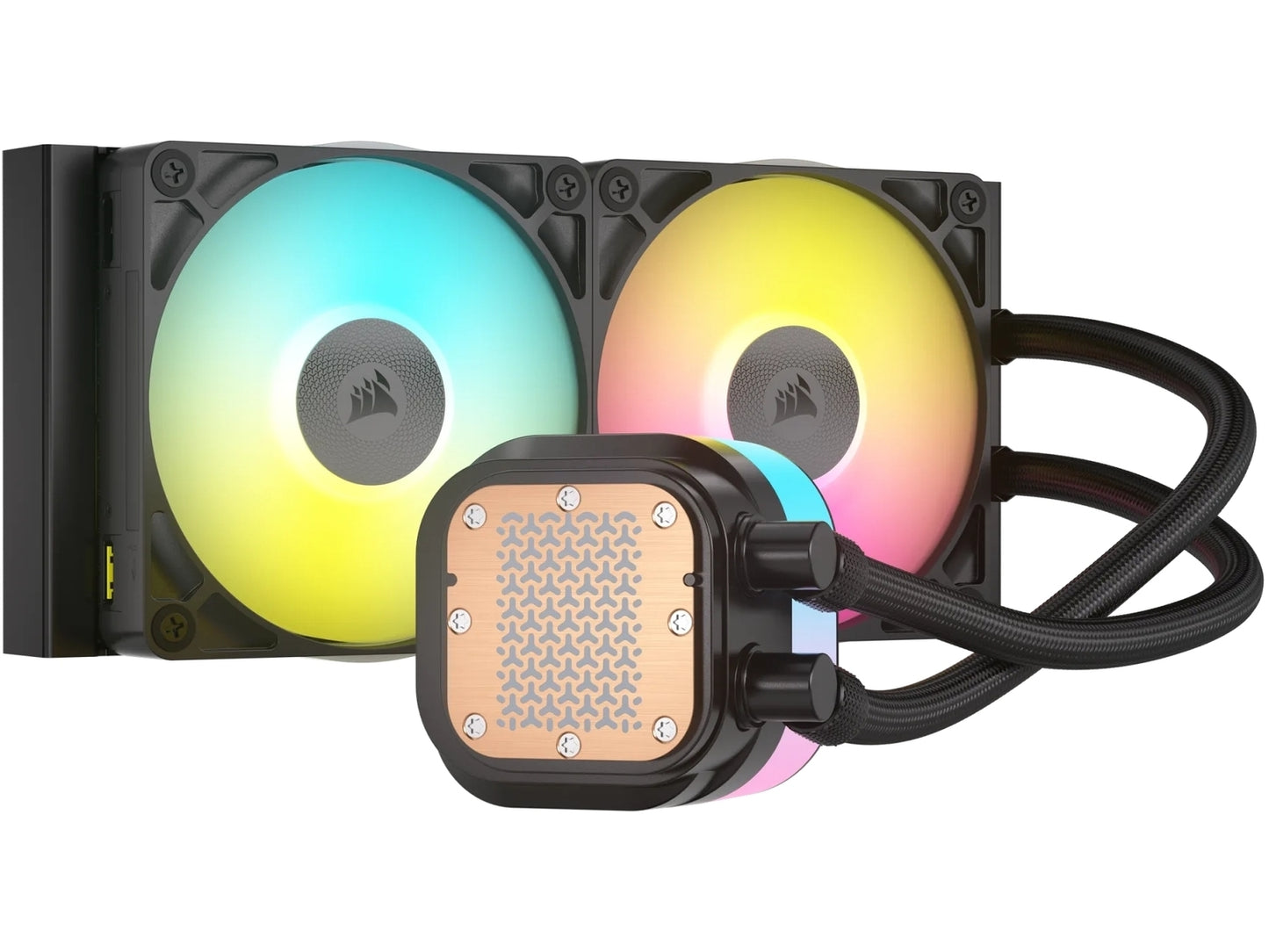 Corsair iCUE LINK TITAN 240 RX RGB Liquid CPU Cooler – RX120 RGB Fans – Fits Intel® LGA 1851/1700; AMD® AM5/AM4.