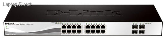 D-LINK 16 PORT + 4 GIGABIT SFP PORTS SMART SWITCH