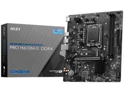 MSI Pro H610M-S DDR4 Motherboard