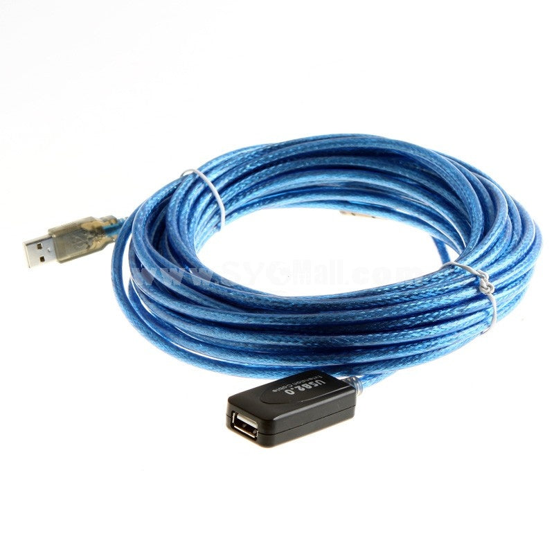 Microworld 15M Active USB Extension Cable with Booster – Matrix