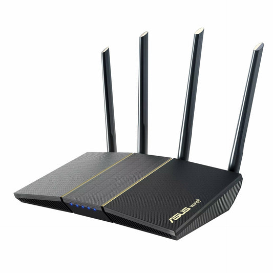 ASUS ROUTER/AX3000/2402Mbps+574Mbps/2.4GHz 2x2/5GHz 2x2/1xWAN/4xLAN/. AiMesh/MU-MIMO/OFDMA/VPN/